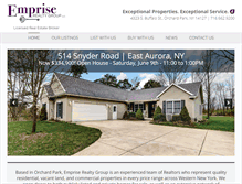 Tablet Screenshot of empriserealtygroup.com